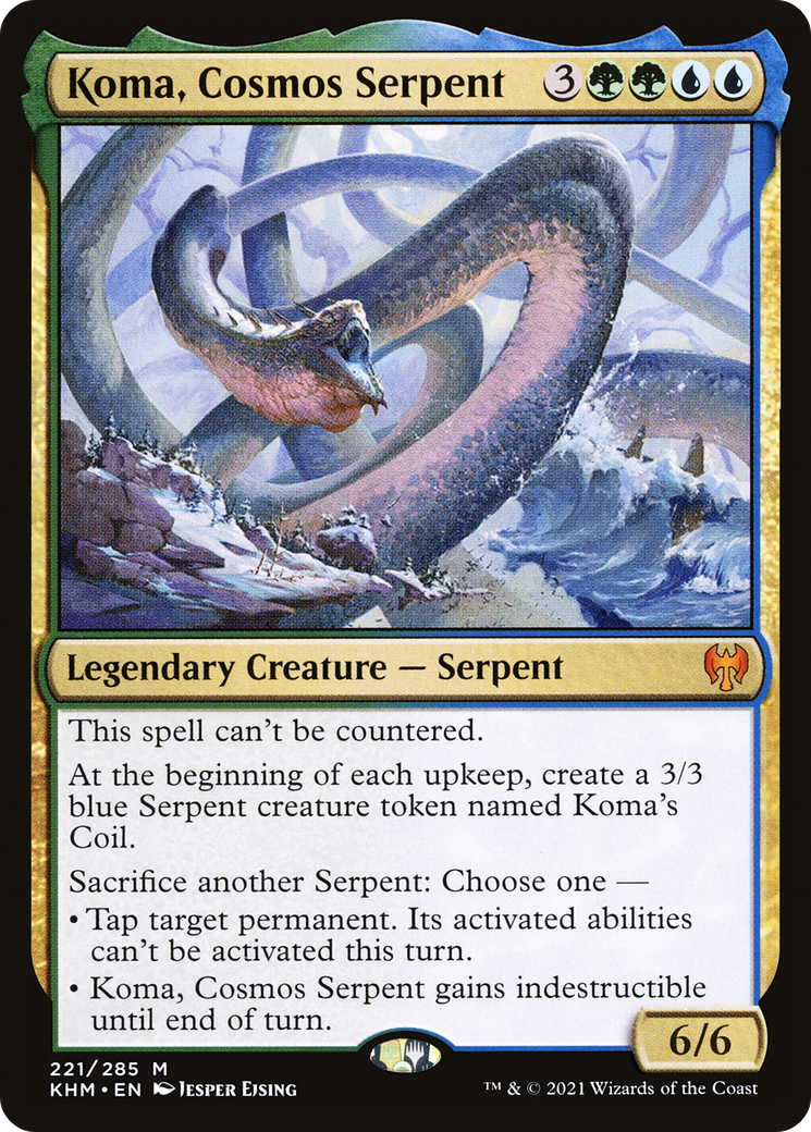 Koma, Cosmos Serpent [Kaldheim]