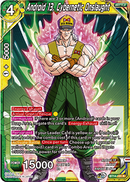 Android 13, Cybernetic Onslaught (BT14-151) [Cross Spirits] - POKÉ JEUX