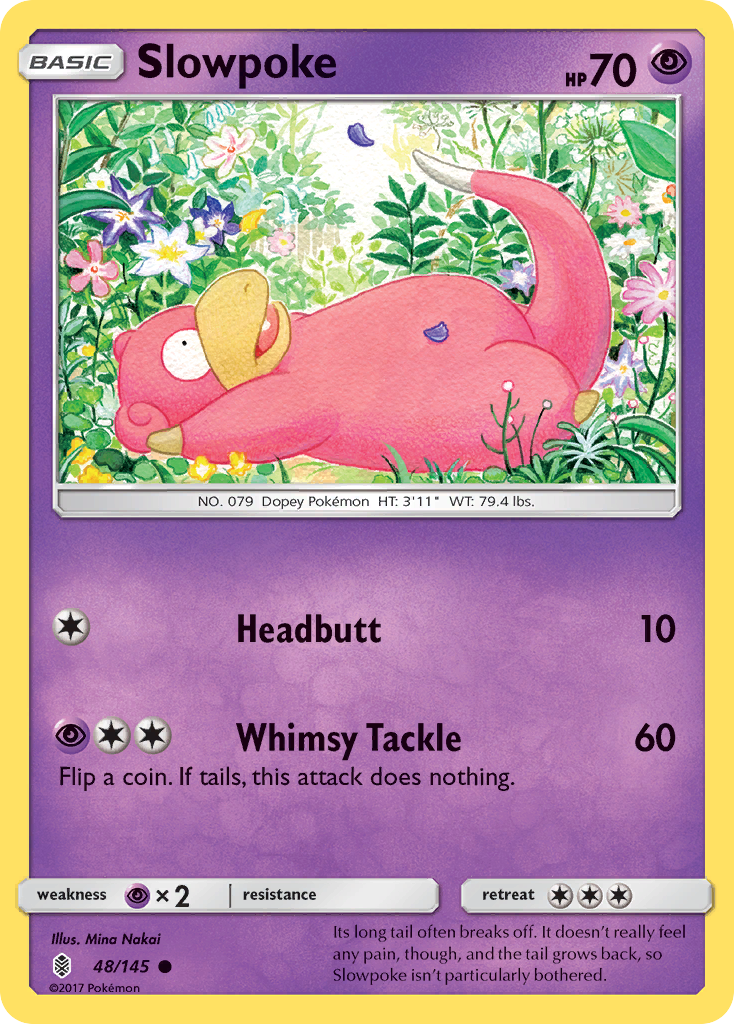 Slowpoke (48/145) [Sun & Moon: Guardians Rising]