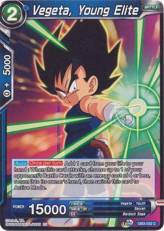 Vegeta, Young Elite (DB3-032) [Giant Force] - POKÉ JEUX