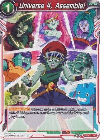 Universe 4, Assemble! (Reprint) (DB2-031) [Battle Evolution Booster] - POKÉ JEUX