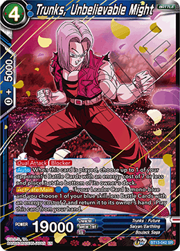 Trunks, Unbelievable Might (BT13-042) [Supreme Rivalry] - POKÉ JEUX