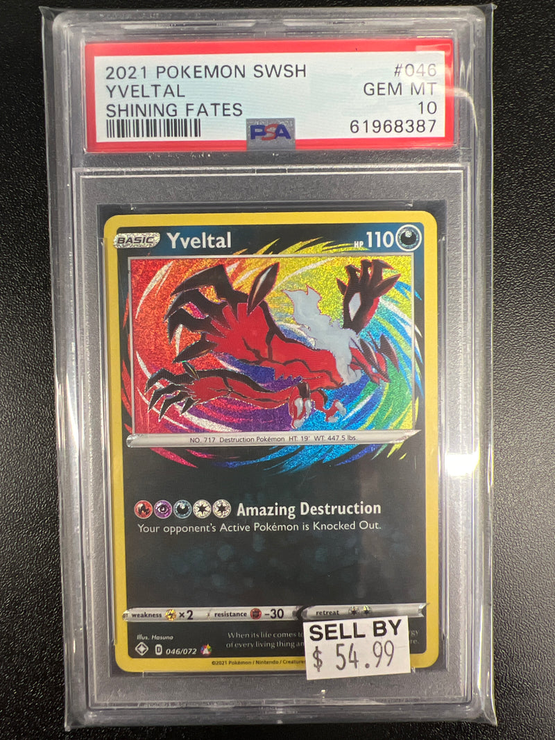 YVELTAL 046/072 PSA 10