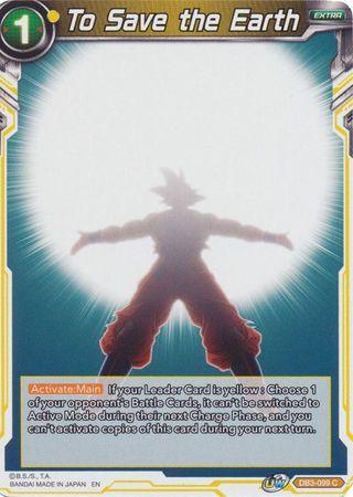 To Save the Earth (DB3-099) [Giant Force] - POKÉ JEUX