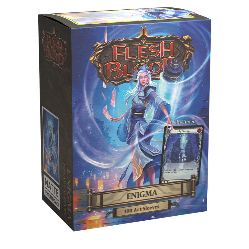 Dragon Shield: Standard 100ct Sleeves - Flesh and Blood (Enigma)