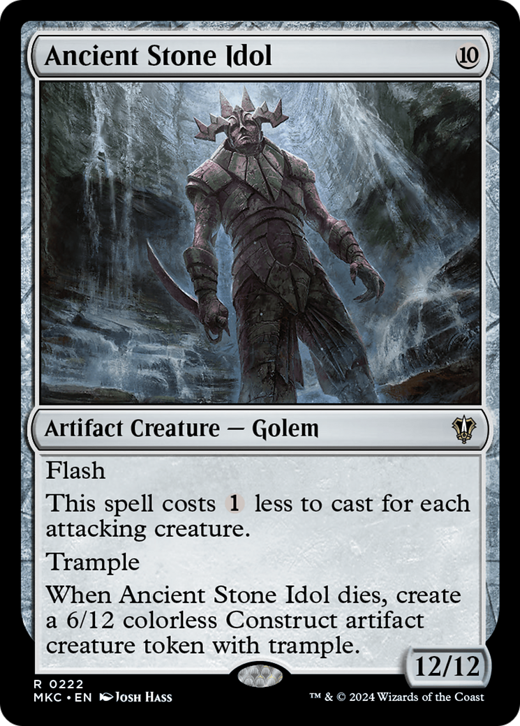 Ancient Stone Idol [Murders at Karlov Manor Commander]