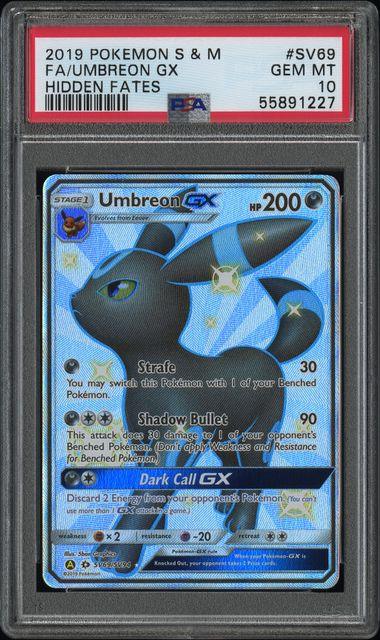 Umbreon GX SV69/SV94 - grade 10 - POKÉ JEUX