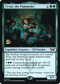 Tyvar, the Pummeler [Duskmourn: House of Horror Prerelease Promos]