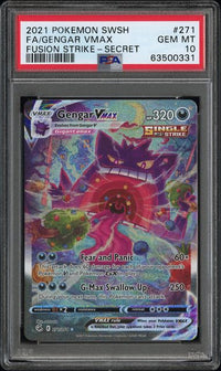 FA/GENGAR VMAX PSA 10 271/264