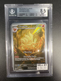 Ninetales IR 199/197 BECKETT 8.5 #17160409