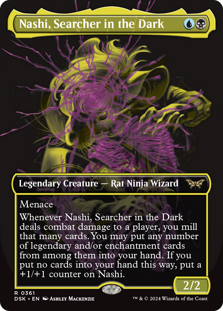 Nashi, Searcher in the Dark (Showcase) [Duskmourn: House of Horror]