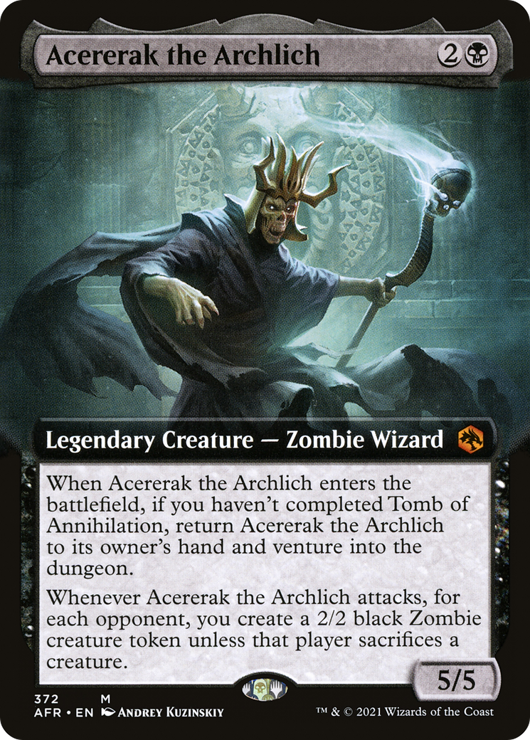 Acererak the Archlich (Extended Art) [Dungeons & Dragons: Adventures in the Forgotten Realms]