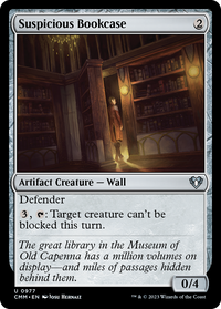 Suspicious Bookcase [Commander Masters]