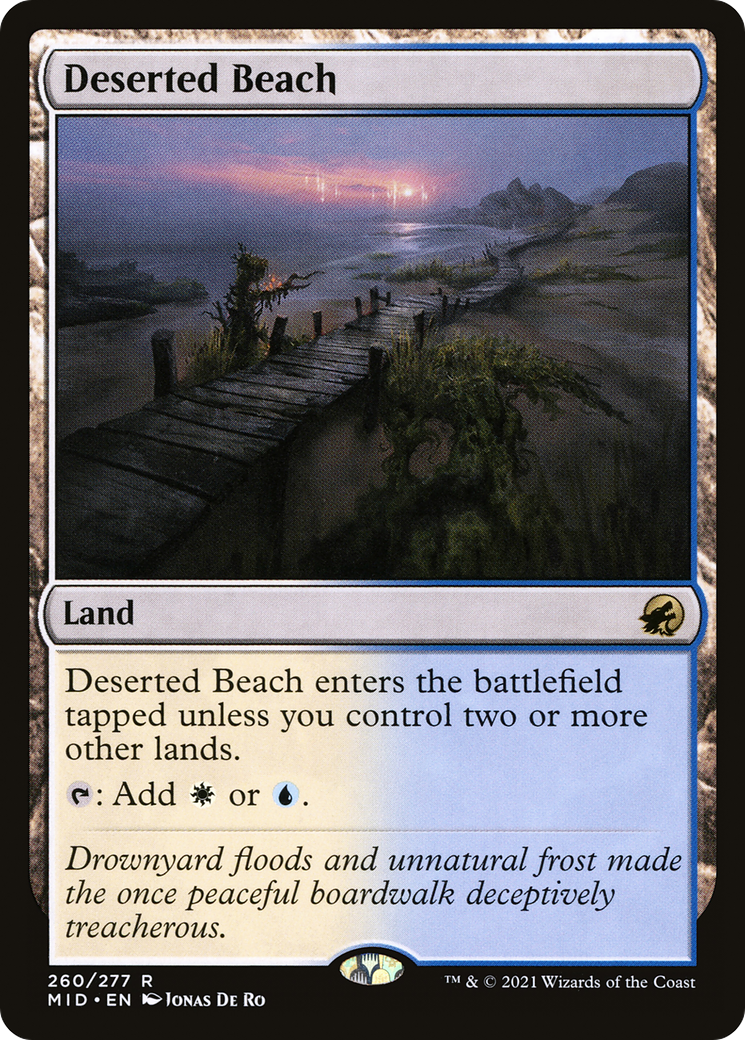 Deserted Beach [Innistrad: Midnight Hunt]