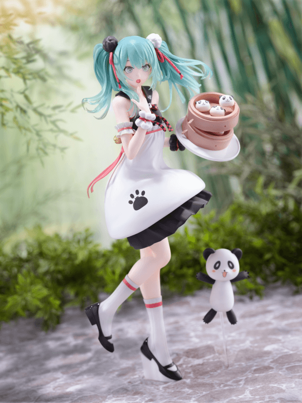 Hatsune Miku Panda Bun Figure - POKÉ JEUX