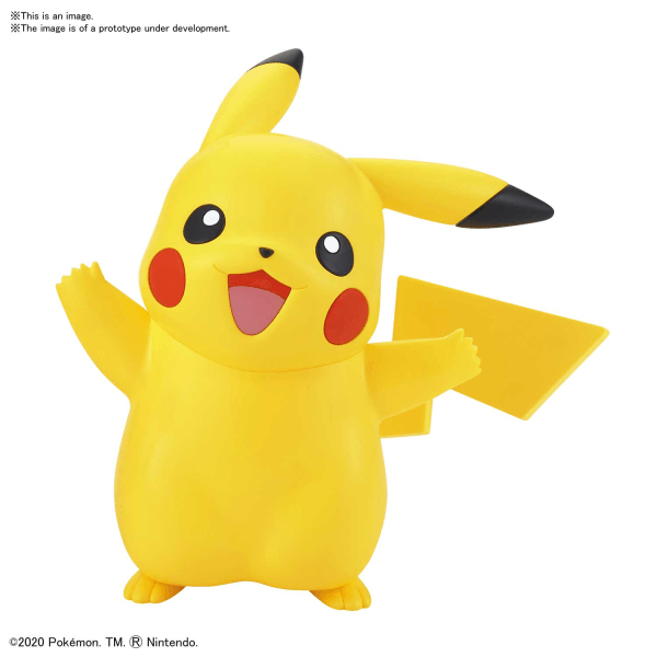 Pokemon Model Kit Quick!! 01 Pikachu - POKÉ JEUX