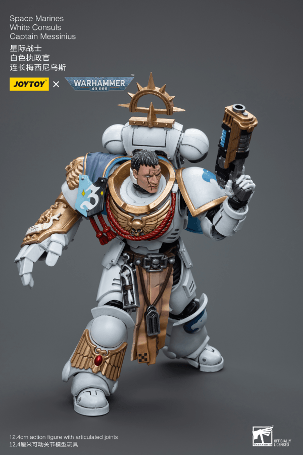 Space Marines White Consuls Captain Messinius - POKÉ JEUX