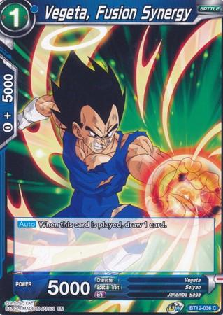 Vegeta, Fusion Synergy (BT12-036) [Vicious Rejuvenation] - POKÉ JEUX