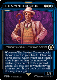 The Seventh Doctor (Showcase) (Surge Foil) [Doctor Who]