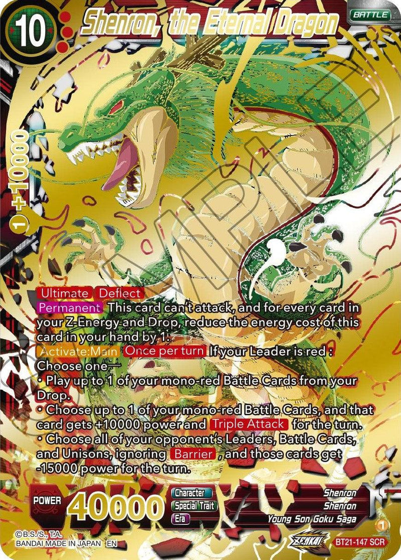 Shenron, the Eternal Dragon (BT21-147) [Wild Resurgence] - POKÉ JEUX