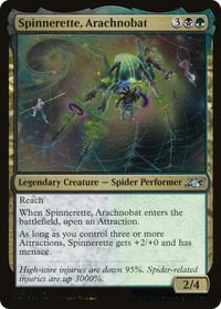 Spinnerette, Arachnobat (Galaxy Foil) [Unfinity]