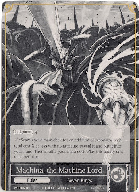 Machina, the Machine Lord // Machina, the Mechanical Emperor (WPR007) [Promo Cards]