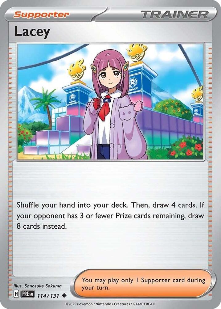 Lacey (114/131) [Scarlet & Violet: Prismatic Evolutions]