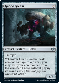 Geode Golem [Commander Masters]