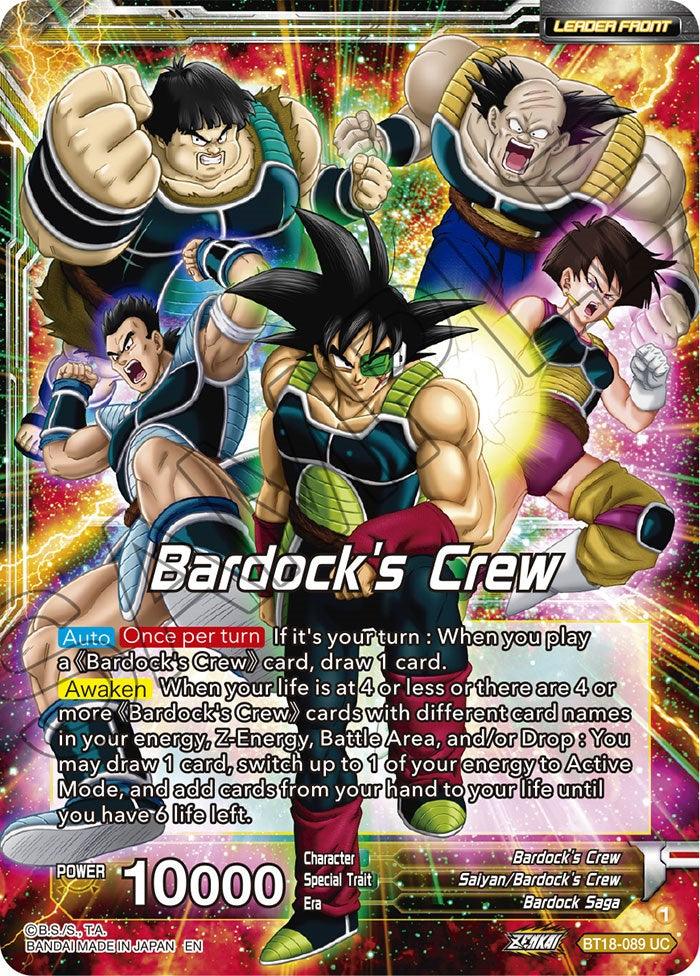 Bardock's Crew // Bardock, Inherited Will (BT18-089) [Dawn of the Z-Legends Prerelease Promos] - POKÉ JEUX