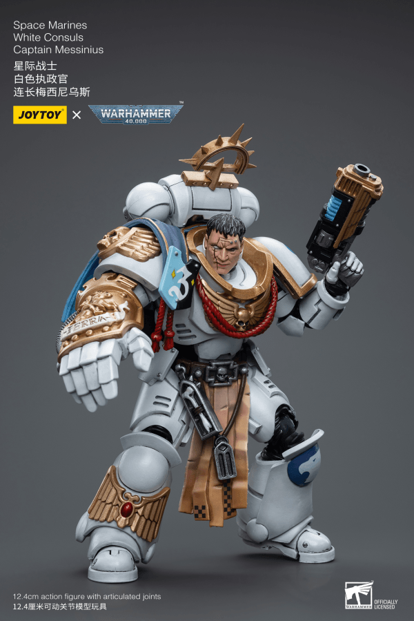 Space Marines White Consuls Captain Messinius - POKÉ JEUX