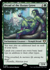 Dryad of the Ilysian Grove [Commander Masters]