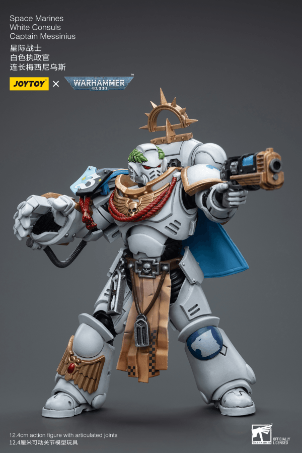 Space Marines White Consuls Captain Messinius - POKÉ JEUX