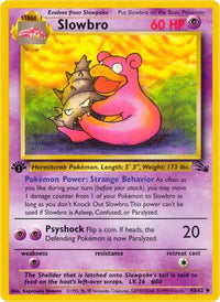 Slowbro (43/62) [Fossil 1st Edition]