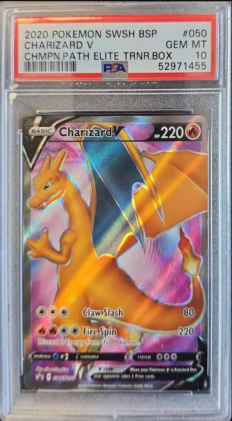 Charizard V SWSH050 - grade 10 - POKÉ JEUX