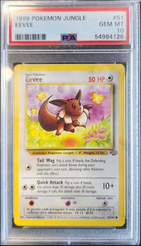 Eevee 51/64 - grade 10 - POKÉ JEUX