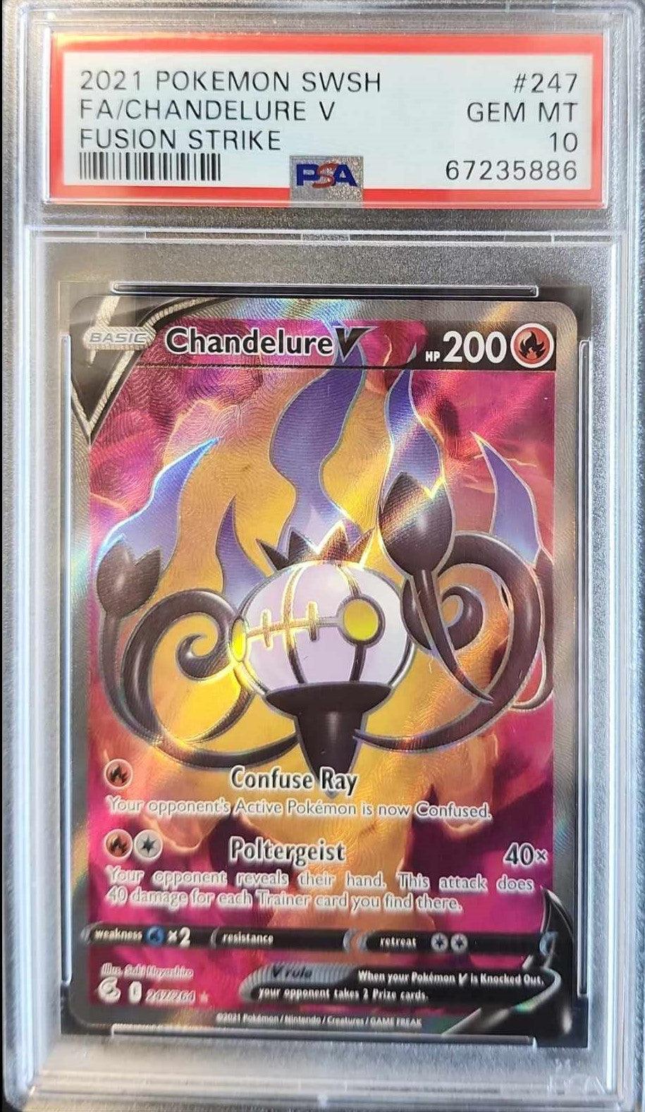 Chandelure 247/264 - grade 10 - POKÉ JEUX