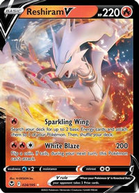 Reshiram V (024/195) [Sword & Shield: Silver Tempest]