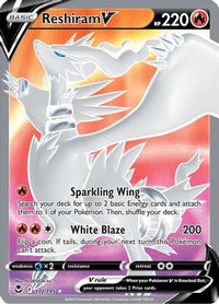 Reshiram V (172/195) [Sword & Shield: Silver Tempest]