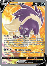 Skuntank V (180/195) [Sword & Shield: Silver Tempest]