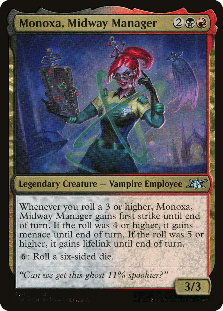 Monoxa, Midway Manager (Galaxy Foil) [Unfinity]