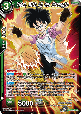 Videl, With All Her Strength (BT14-067) [Cross Spirits] - POKÉ JEUX