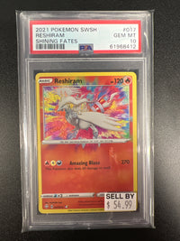 RESHIRAM 017/072 PSA 10 #61968412