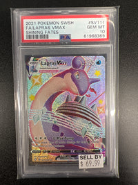 FA/LAPRAS VMAX SV111/SV122 PSA 10 #61968369