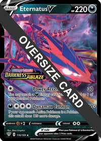 Eternatus V (116/189) (Jumbo Card) [Sword & Shield: Darkness Ablaze]