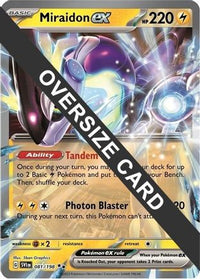 Miraidon ex (081/198) (Jumbo Card) [Scarlet & Violet: Base Set]