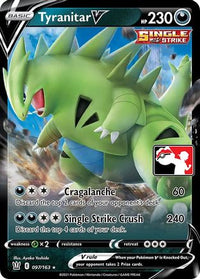 Tyranitar V (097/163) [Prize Pack Series One]