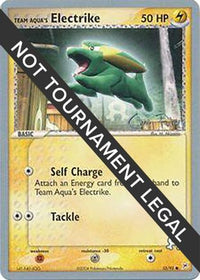 Team Aqua's Electrike (53/95) (Blaziken Tech - Chris Fulop) [World Championships 2004]