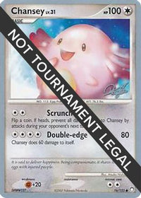 Chansey LV.31 (76/123) (Bliss Control - Paul Atanassov) [World Championships 2008]