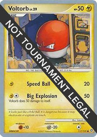 Voltorb LV.29 (117/132) (Intimidation - Tristan Robinson) [World Championships 2008]