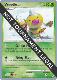 Weedle LV.5 (93/106) (Luxdrill - Stephen Silvestro) [World Championships 2009]